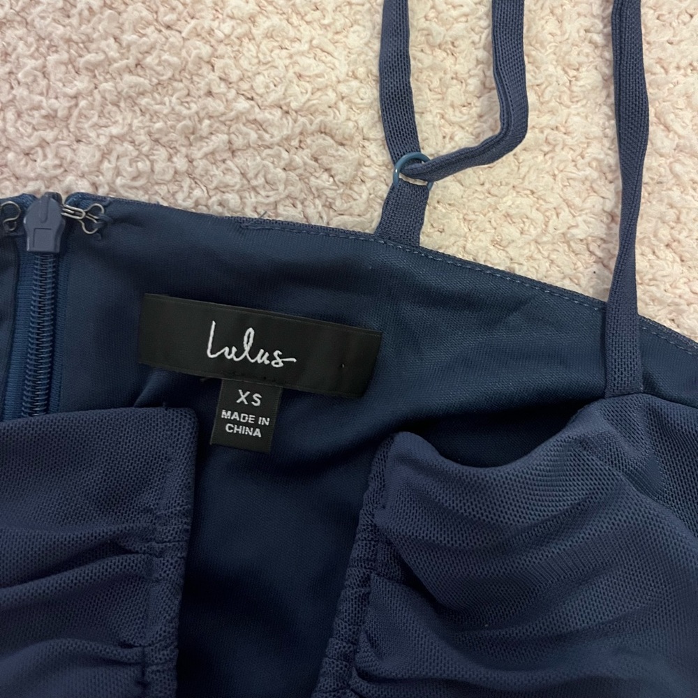 Lulu's Deep Blue Maxi Dress - Picture 7 of 7